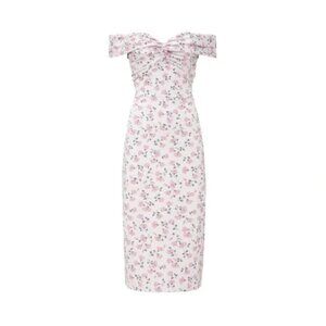 Shoshanna Size‎ 10 Floral Daydream Off Shoulder- Never Worn